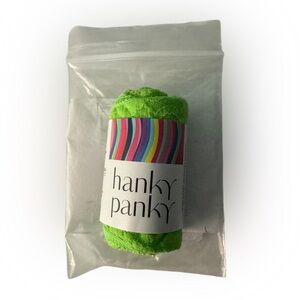 NWT Lush Green Hanky Panky Low-rise Thong